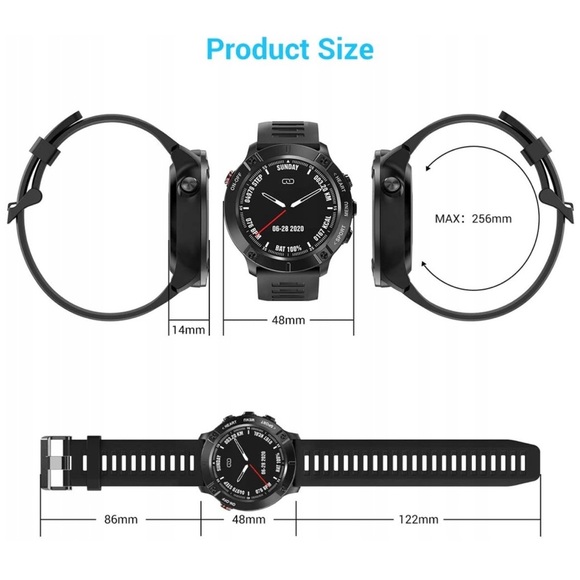 Catshin CS-MS01 Multi-Functional Smart Watch - New - Picture 3 of 5